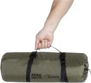 AlpinPro Auralight 2 Χειμερινή Σκηνή Camping Igloo Πράσινη με Διπλό Πανί για 3 Άτομα