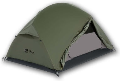 AlpinPro Auralight 2 Χειμερινή Σκηνή Camping Igloo Πράσινη με Διπλό Πανί για 3 Άτομα