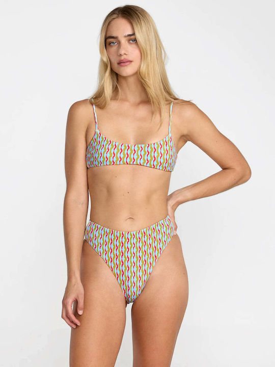 Bikini Bottoms High Waist Blue