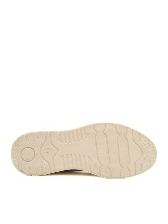 Herren Freizeitschuhe Aus Leder Beigen DR431 Taupe Nubuck