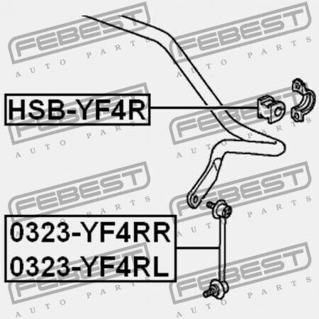 Inel Spate Stabilizator Honda Pilot Yf4 2009-2014 Gn 52306-sza-a01