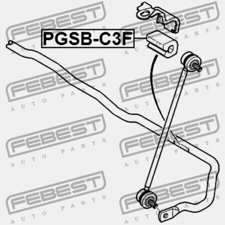 Преден Пръстен На Стабилизатор Citroen C2 2003-2009 5094.a6