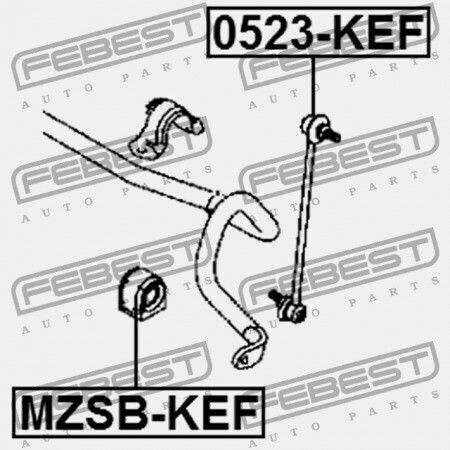 Преден Пръстен На Стабилизатор Mazda CX-5 Ke 2011-2012 Eu Kd35-34-156b