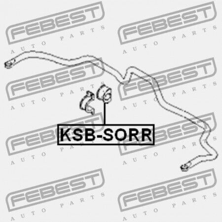 Rear Stabilizer Ring Kia Sorento 02 2002-2006 Cis 55530-3e020