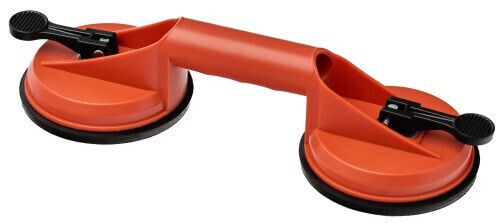 Kraft & Dele Double Plastic Suction Cup Diameter 120mm with Holding Capacity 100kg