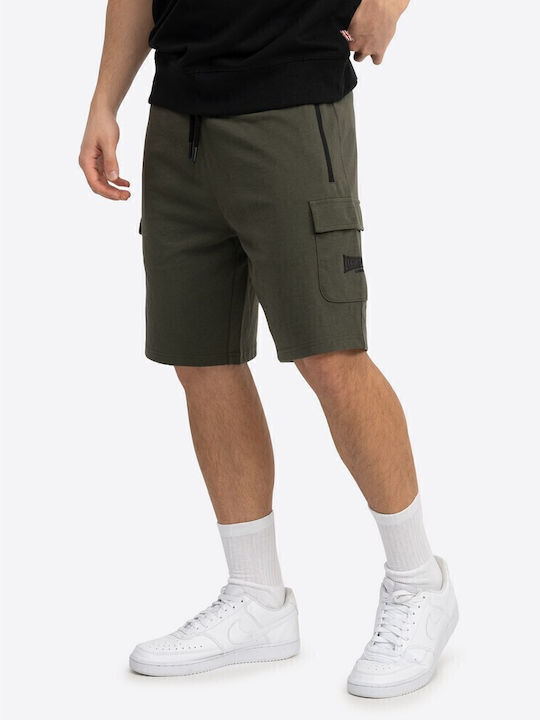 Totton Men's Cargo Shorts Olive Black
