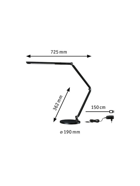 Paulmann Flexbar LED Настолна Лампа За Бюро С Люлеещо Се Рамо Paulmann Flexbar LED Настолна Лампа За Бюро С Люлеещо Се Рамо