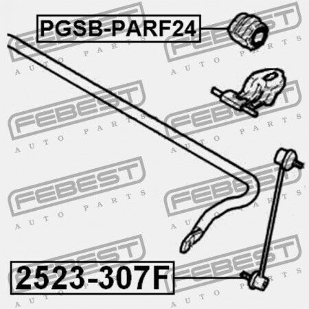 Febest Frontstabilisatorring Citroen Berlingo 2008 5094.e4