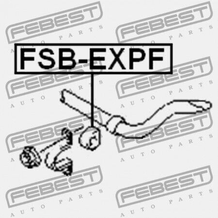 Inel Stabilizator Față Ford Explorer 2002-2011 Can 4l2z-5484-da