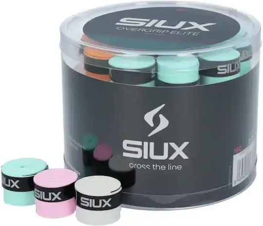 Siux Padel Overgrip Elite Συσκευασία 60τμχ Mix