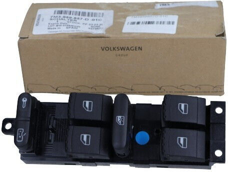 Превключвател За Вдигане На Прозорец Vw Sharan 01-10 Seat Alhambra 7m3959857d01c
