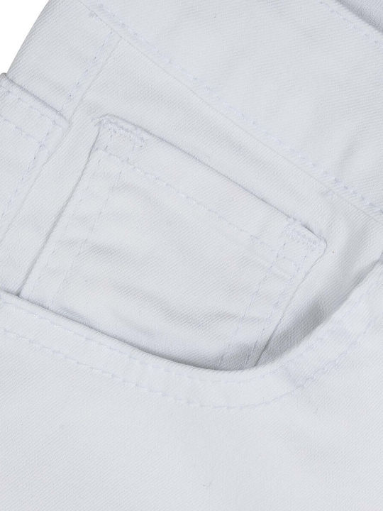 Pantaloni Jean de damă Albi