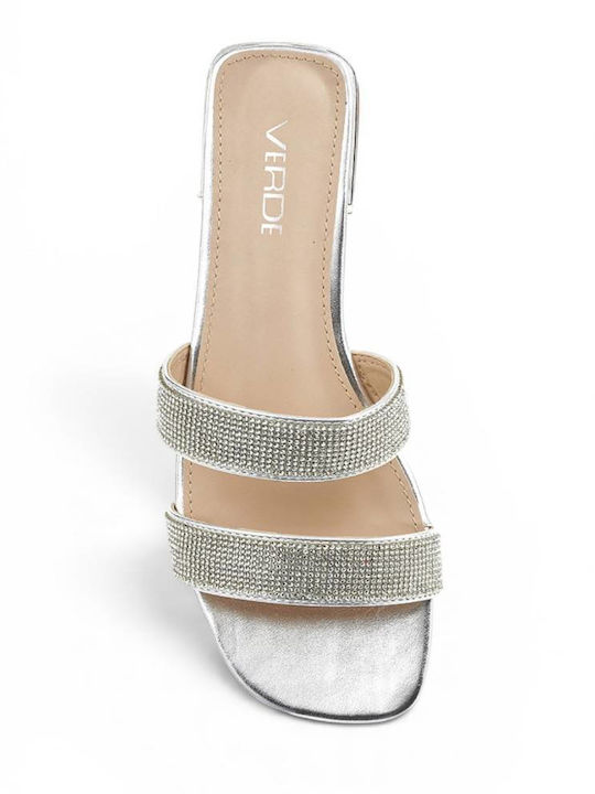 Women's Flat Silver Sandals