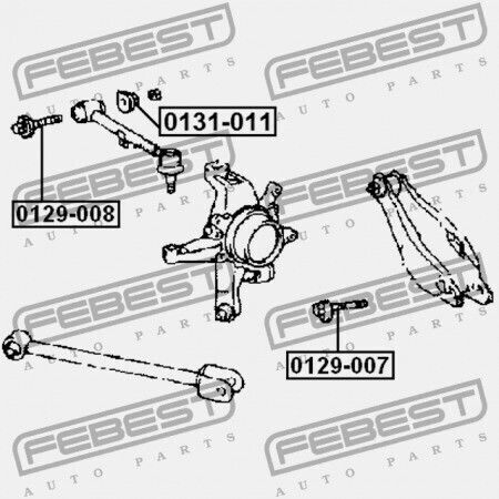 Febest Βίδα Αυτοκινήτου για Toyota Crown
