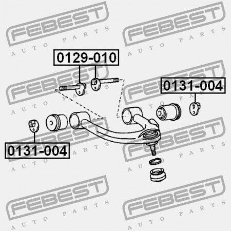 Febest Βίδα Αυτοκινήτου για Toyota Land Cruiser