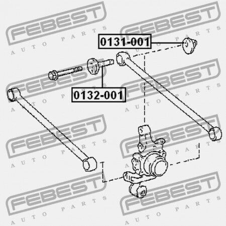 Febest Car Screw for Toyota Camry