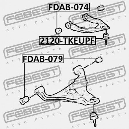 Piuliță Braț Superior De Control Față Ford Vânător Tke 2012 Eu 5232167