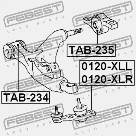 Șurub Braț Frontal Inferior Dreapta Toyota Coroană Grs182 2004.11-2008.02 Gr 43330-39625
