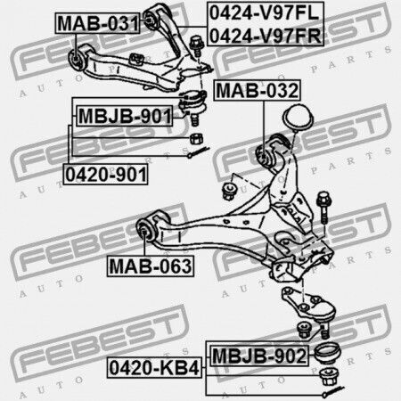 Капачка Болт Мицубиши Пайеро Monterolong V90 2006.08 G Xp Mr374376