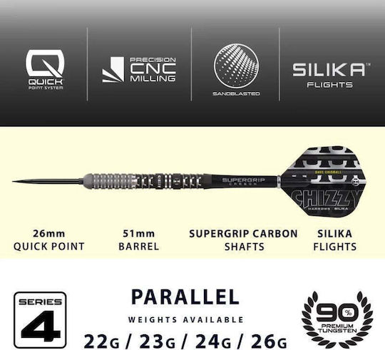 Harrows Dartboard Set mit Zielscheibe & Darts