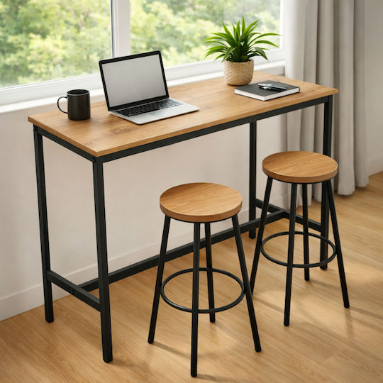 Bothwin Bar Table Metal 100x40x90cm