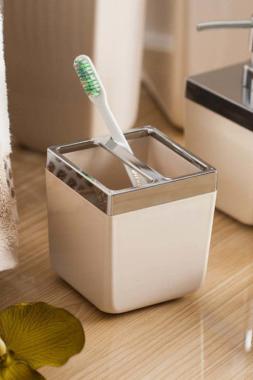 SteweHome Plastic Beige Cup Holder