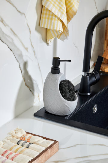 SteweHome Ceramic Grey Soap Dish