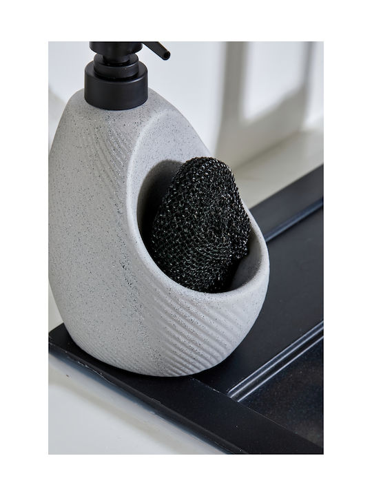 SteweHome Grey Ceramic Soap Dish