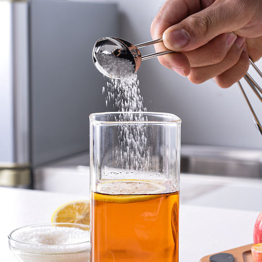 TopWosk Bandă de măsură pentru corp din inox pentru bucătărie 15ml 5 bucăți