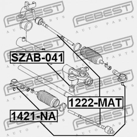 Крайна Щанга на Кормилно Колело Ssang Yong New Actyon Korando C 2010-2013 4650034001