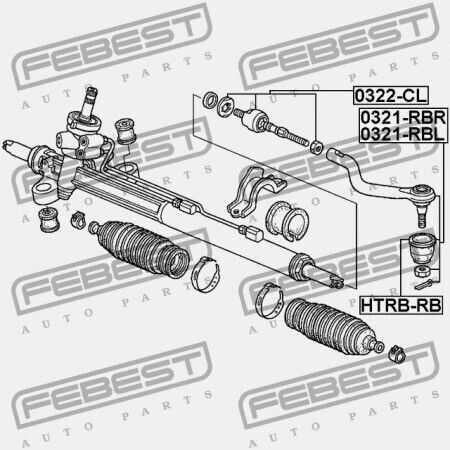 Rechter Achsschenkel für Honda Odyssee Rb1 2004-2008 Jp 53540-sfe-003