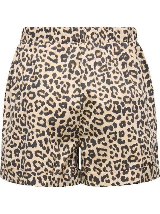 Women's Shorts Pumice Stone Leopard