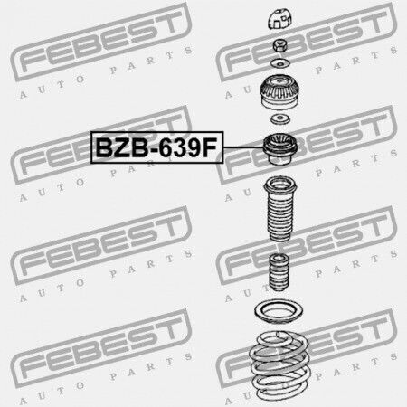 Febest Rulment Mercedes-Benz Vito Viano 2003-2014