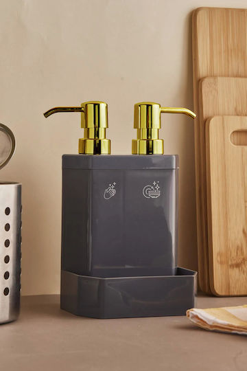 SteweHome SteweHome Spender Für Küche Kunststoff Grau 350ml