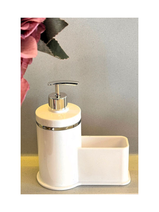 SteweHome Dispenser Κουζίνας Μεταλλικό Λευκό