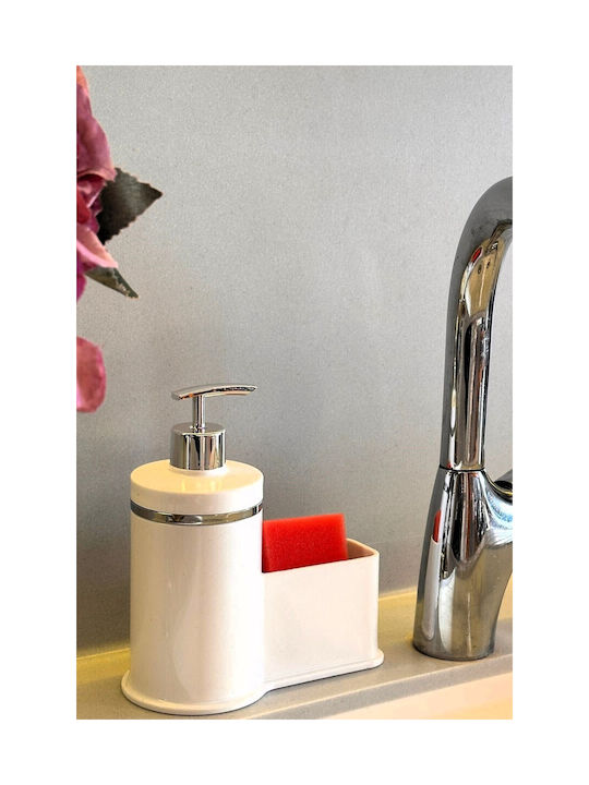 SteweHome Dispenser Κουζίνας Μεταλλικό Λευκό