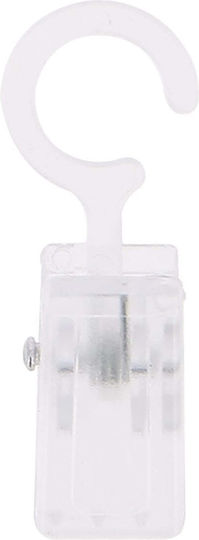 Curtain Hooks Round without Runner 10 Pieces
