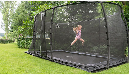 Exit Toys Outdoor Trampoline 275cm Diameter with Protective Net