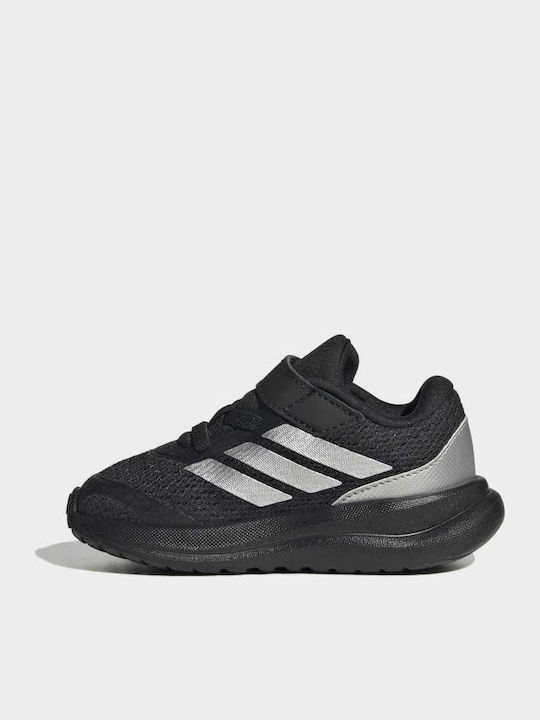 Runfalcon Kinder Sportschuhe Running mit Schnürsenkeln Schwarz