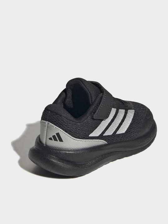Runfalcon Kinder Sportschuhe Running mit Schnürsenkeln Schwarz