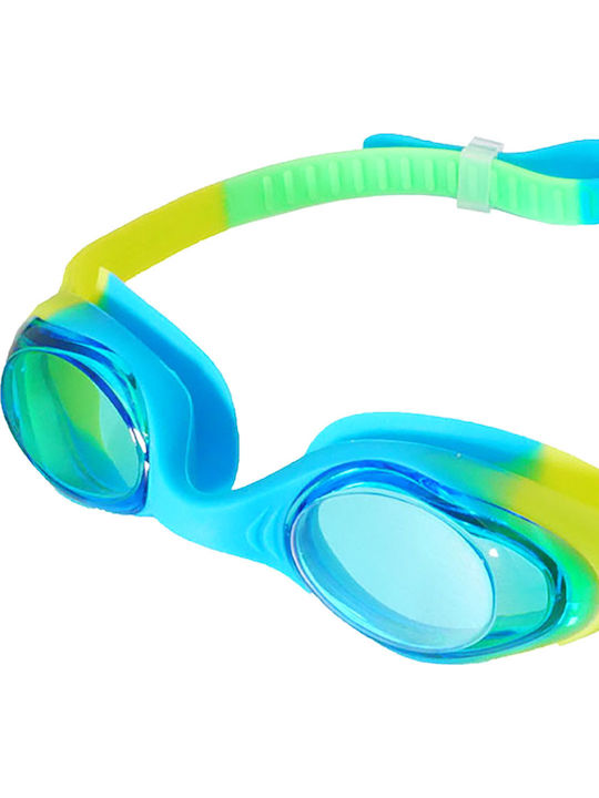 Vaquita Γυαλιά Κολύμβησης Παιδικά Light Blue/Yellow Green