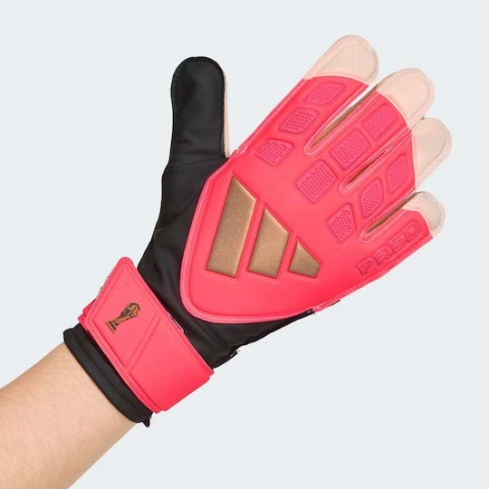 Kids Red Goalkeeper Gloves