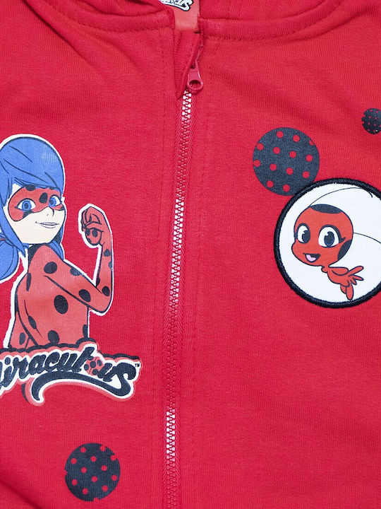 Disney Kinderstrickjacke Miraculous Ladybug Red
