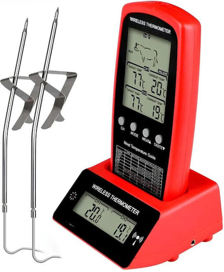 Ψηφιακό Θερμόμετρο Φούρνου με Ακίδα +50°C / +50°C