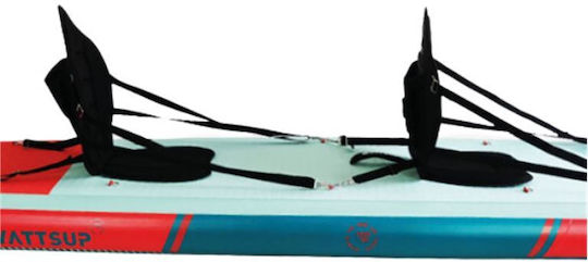Wattsup F12 Inflatable SUP Board with Length 3.66m Turquoise