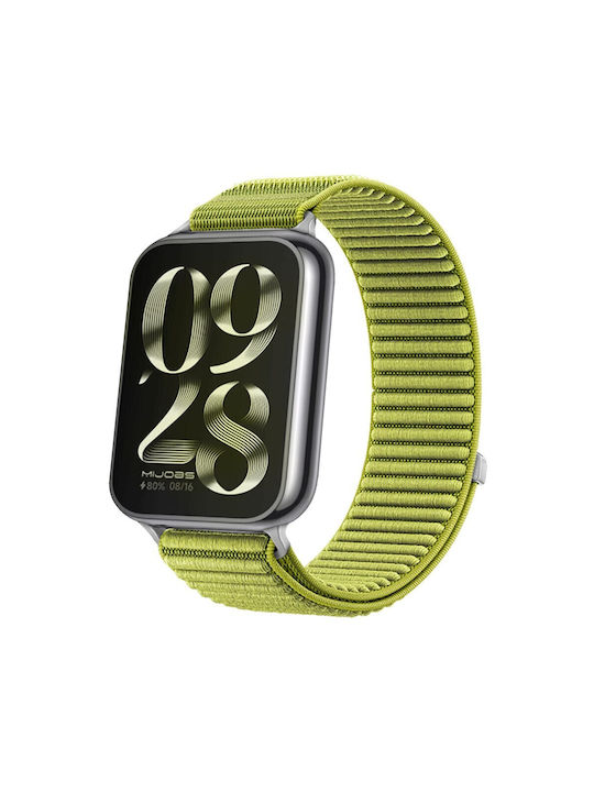 Xiaomi Redmi Watch 4 5 6 Smart Band 8 Pro/9 Pro/10 Pro Curea Nylon Magic Tape Verde Deschis Xiaomi Redmi Watch 4 5 6 Smart Band 8 Pro/9 Pro/10 Pro Curea Nylon Magic Tape Verde Deschis