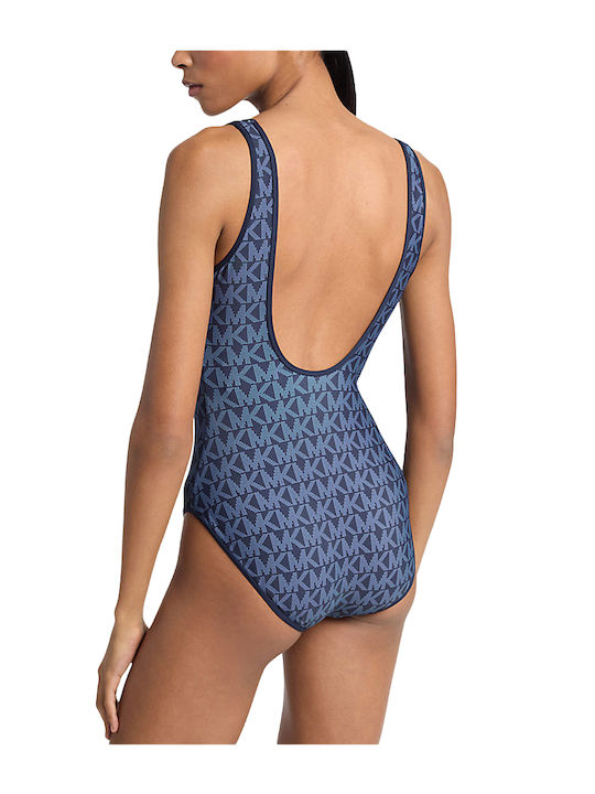 One Piece Swimsuit New Navy