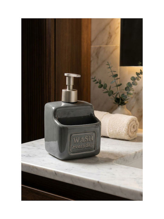 SteweHome Built-in Kitchen Ceramic Grey Dispenser 500ml