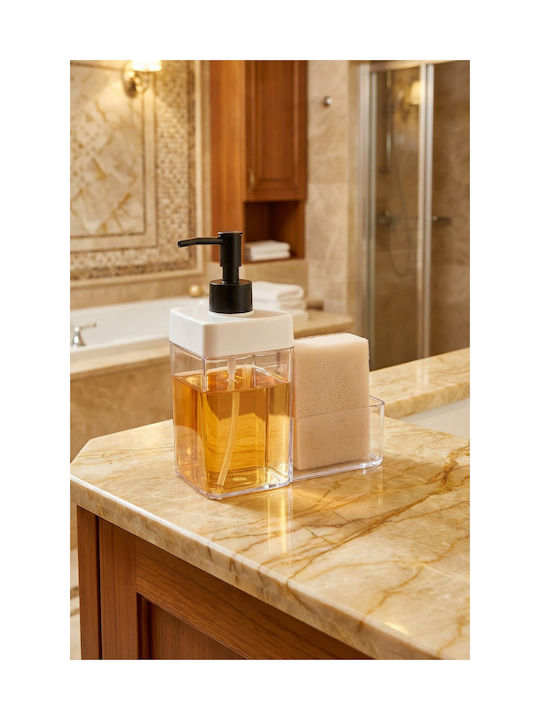 SteweHome Dispenser De Bucătărie Încorporat Din Plastic Negru 350ml