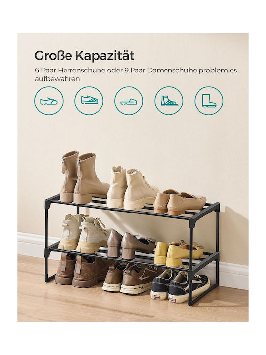 Plastic Shoe Organizer 68x33.8x30cm